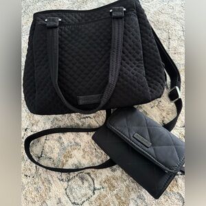 Vera Bradley Mini Multi compartment Crossbody bag w wallet